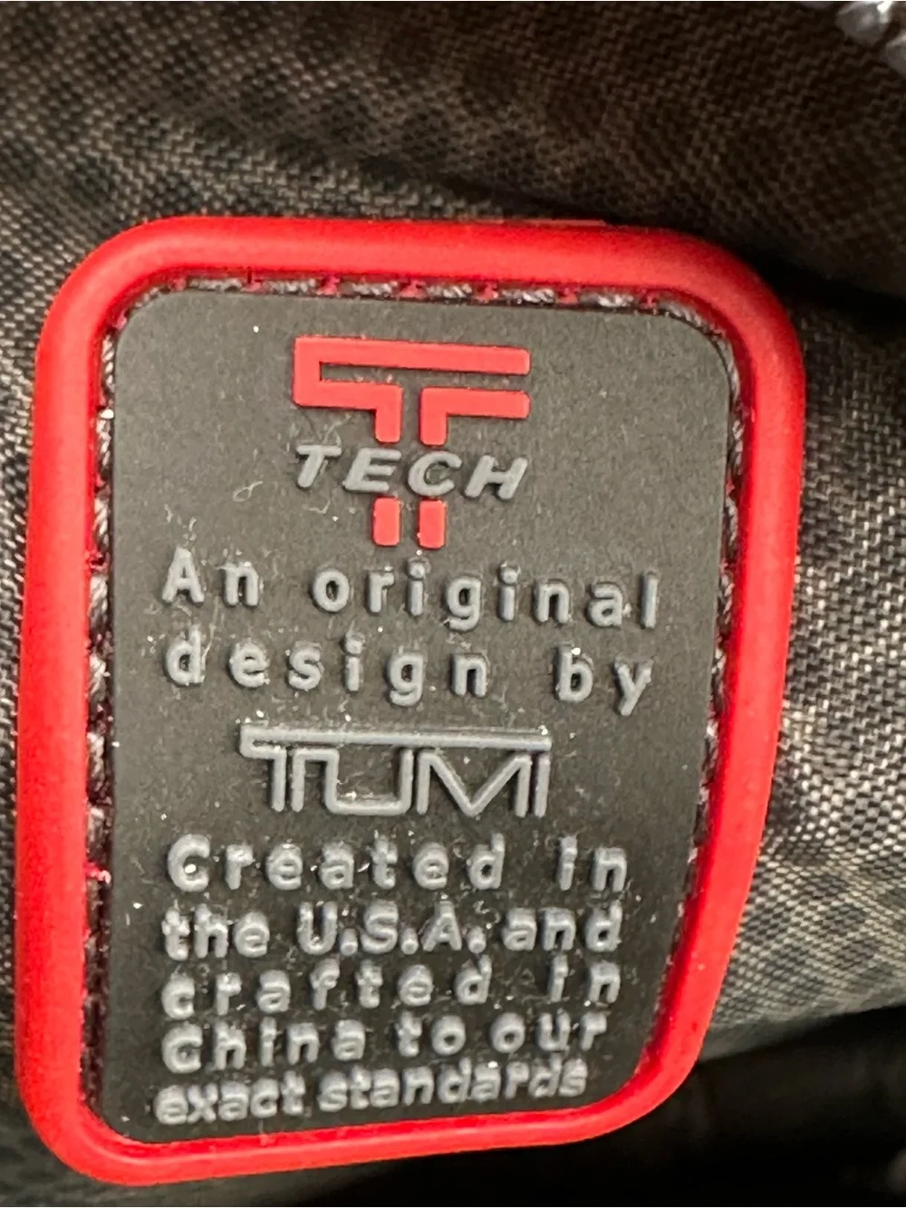 Tumi tech black
